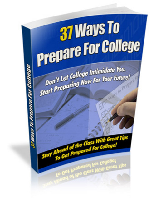 Product picture How to prepare for college